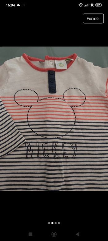 Tee-shirt manches longues 9 mois