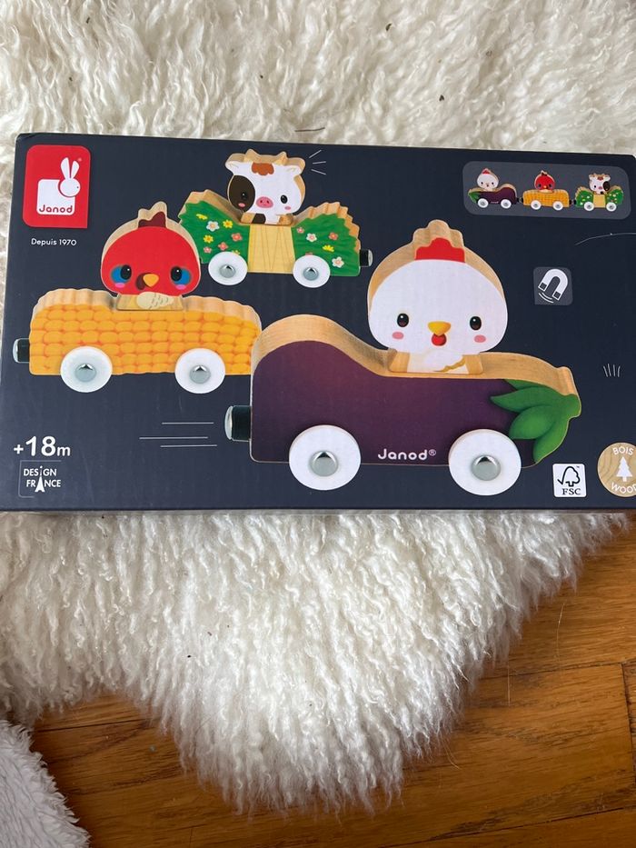 Animaux de la ferme magnétiques janod