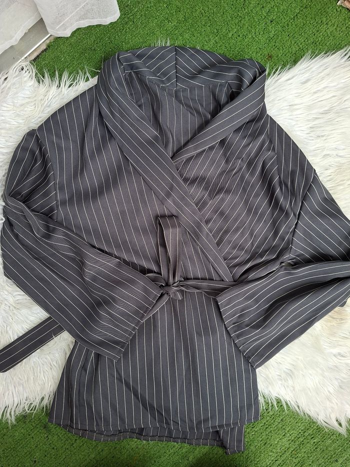 Veste cache cœur kimono femme - photo numéro 2