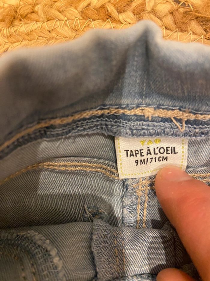 Jeans fille 9 mois Tape à L’œil - photo numéro 2