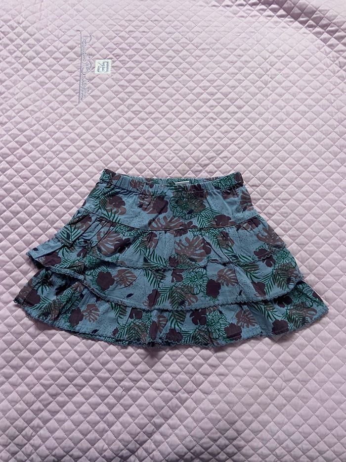 Jupe mauve a motif - photo numéro 4