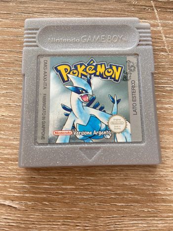Pokemon version argento gameboy