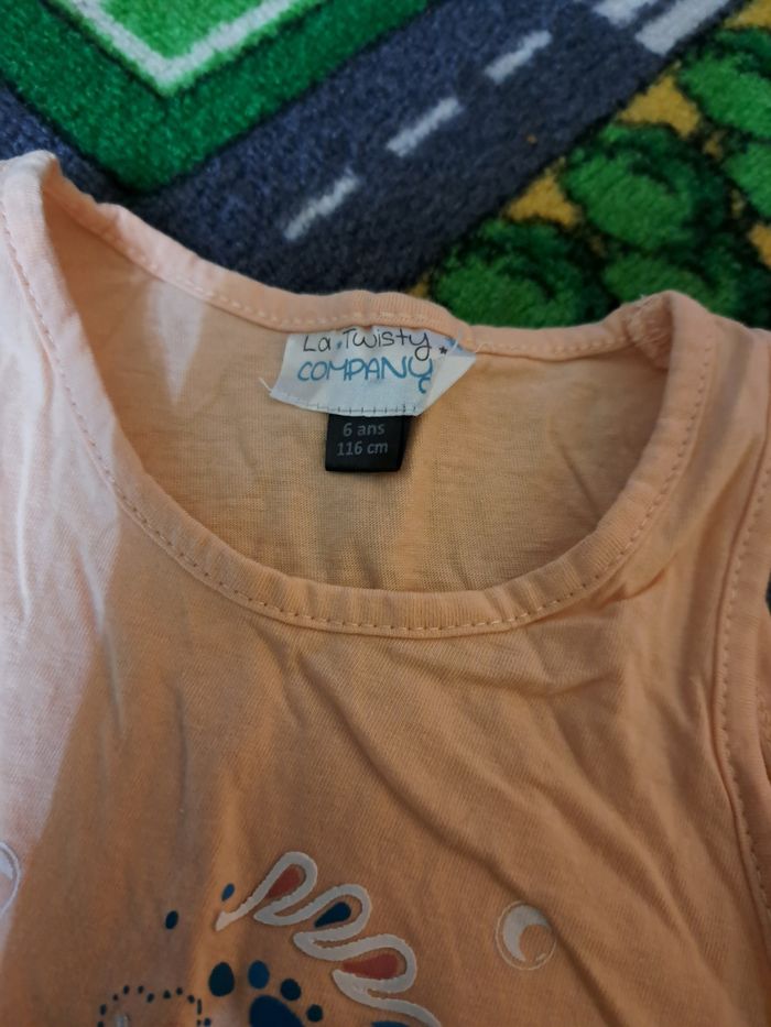 Lot de 2 pyjama d'été 5-6 ans - photo numéro 2