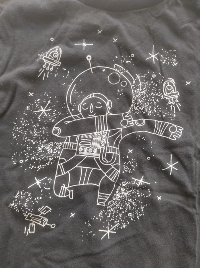 Tee-shirt garçon phosphorescent 5ans - photo numéro 2