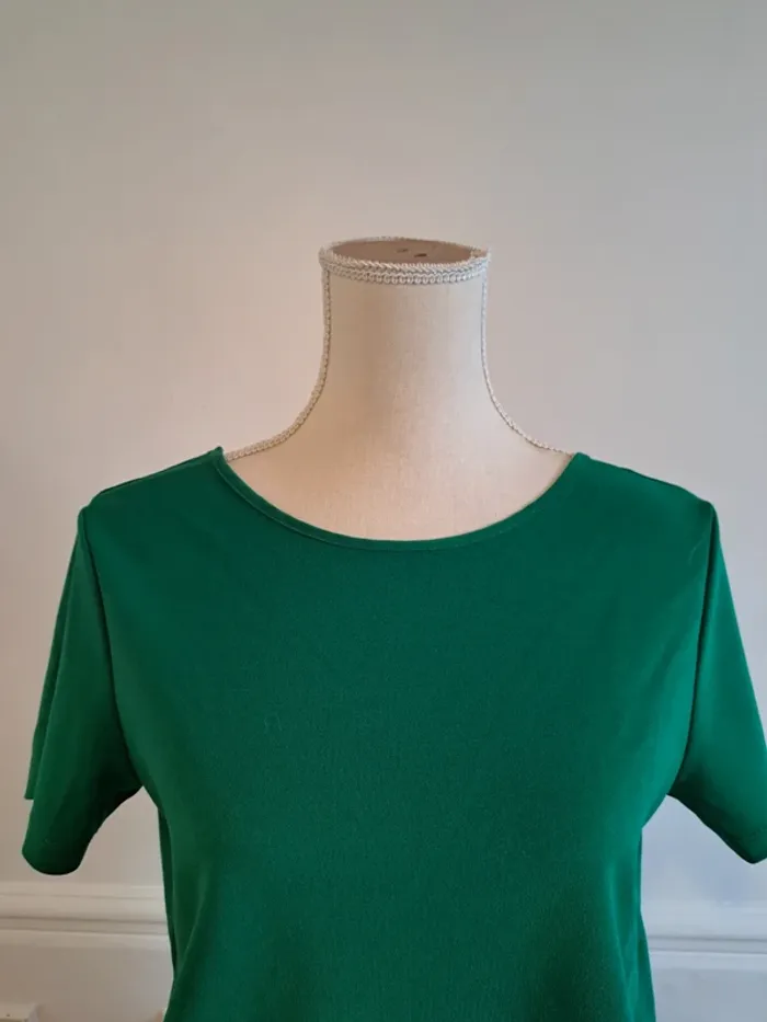 Robe courte vert taille M - photo numéro 4