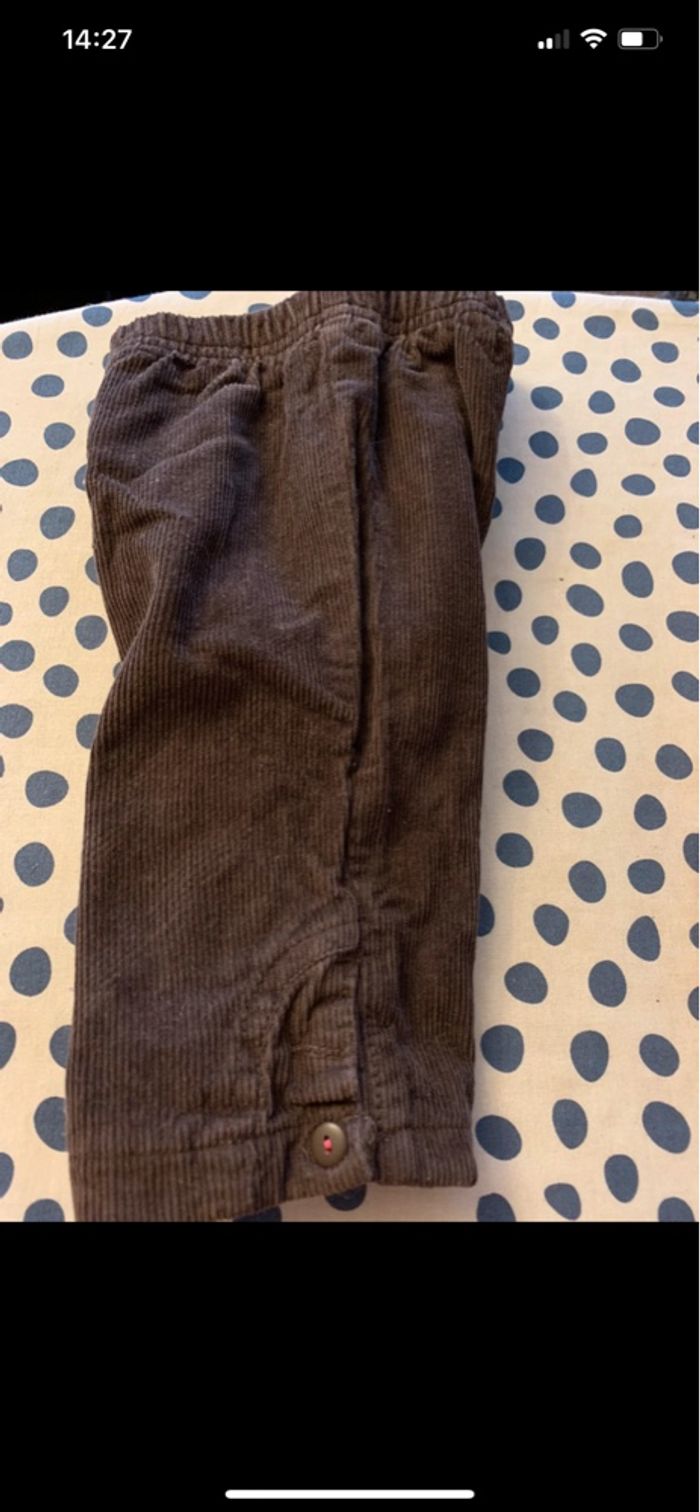 Pantalons velours pour bébé fille - photo numéro 4
