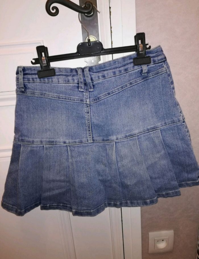 Jupe short en jean - photo numéro 4