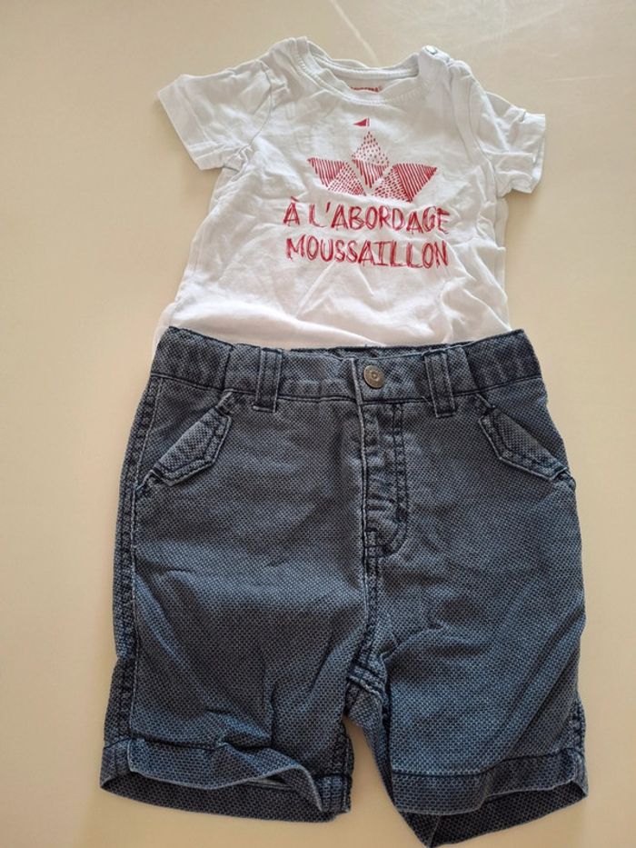 Ensemble t-shirt-short Orchestra