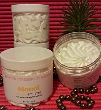 Chantilly de douche (savon fouetté) Monoï