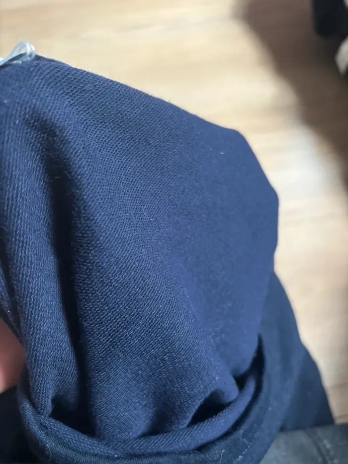 sweat léger oversize zara bleu marine taille S - photo numéro 5