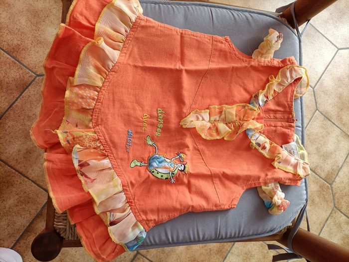 Robe manches courtes