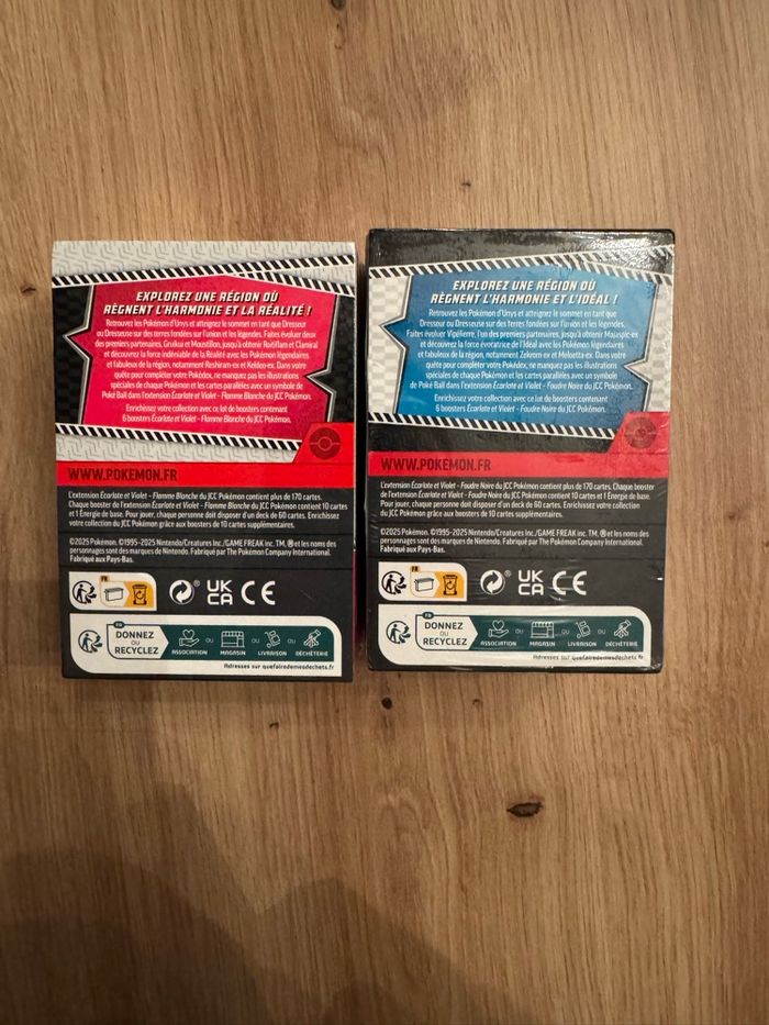 Lot de 2 bundles Foudre Noire - Flamme Blanche scellés FR - photo numéro 3