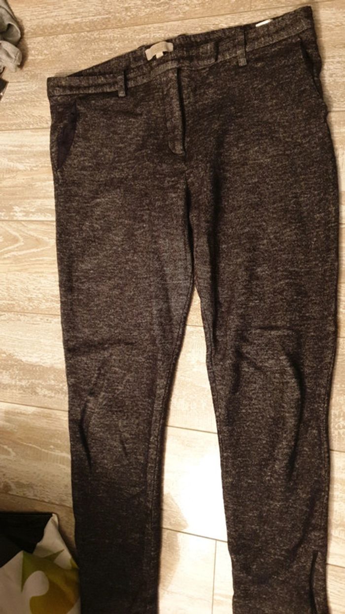 Pantacourt laine et coton #orianabl40