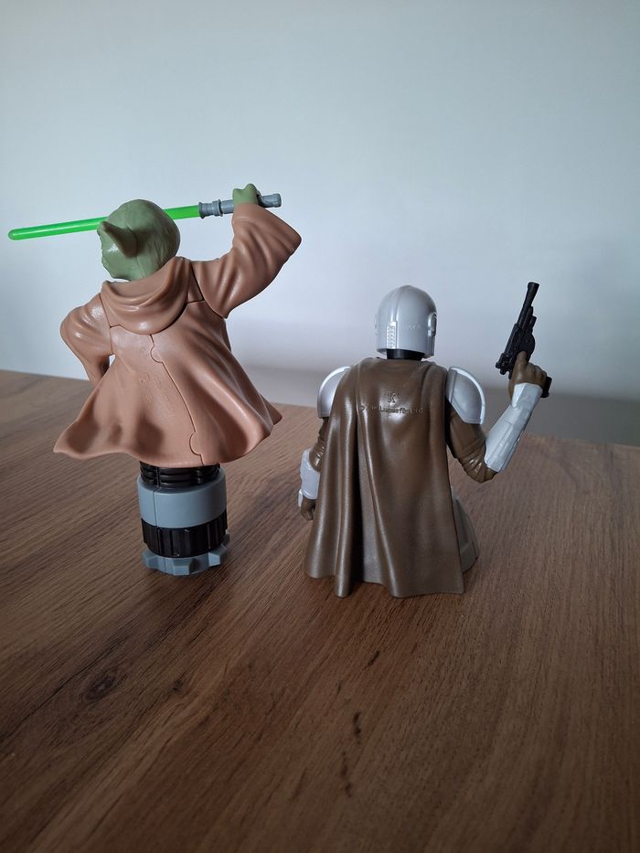 Figurines Yoda et Mandalorian - photo numéro 2