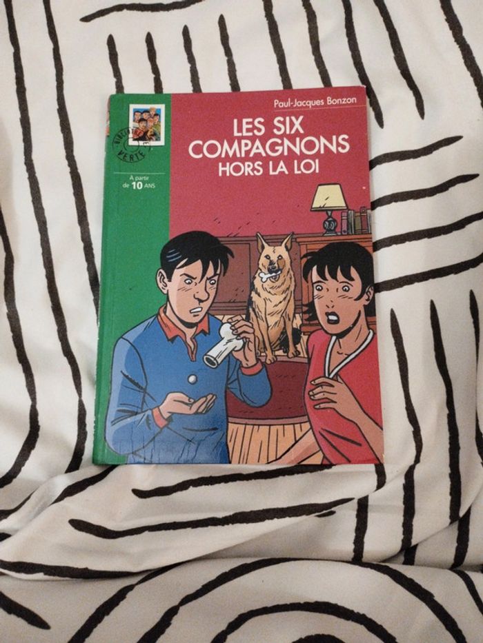 Livre Les 6 compagnons hors la loi