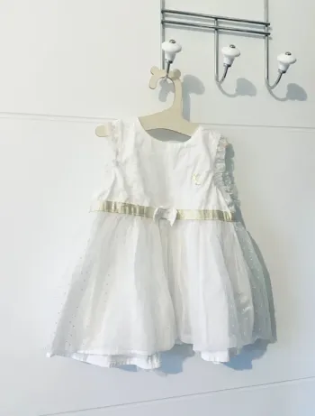Robe Blanche tulle cérémonie