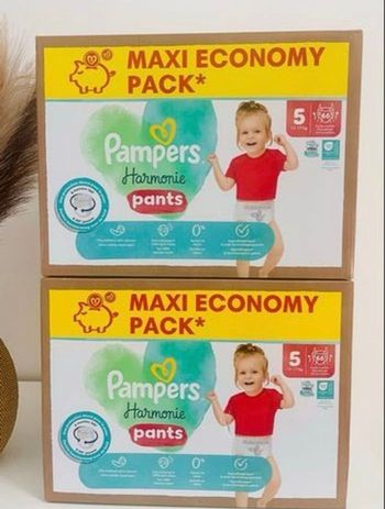 132 Couches Pampers Harmonie Pants Taille 5