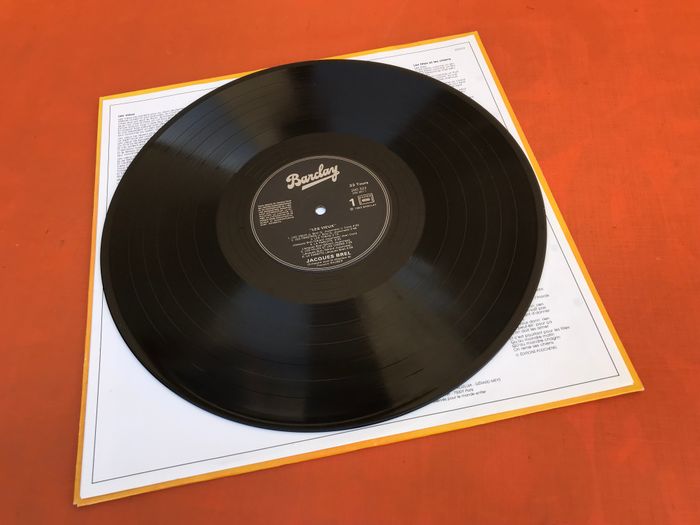 Album Vinyle 33 tours  Jacques Brel   Les vieux  Barclay 200322 - photo numéro 3