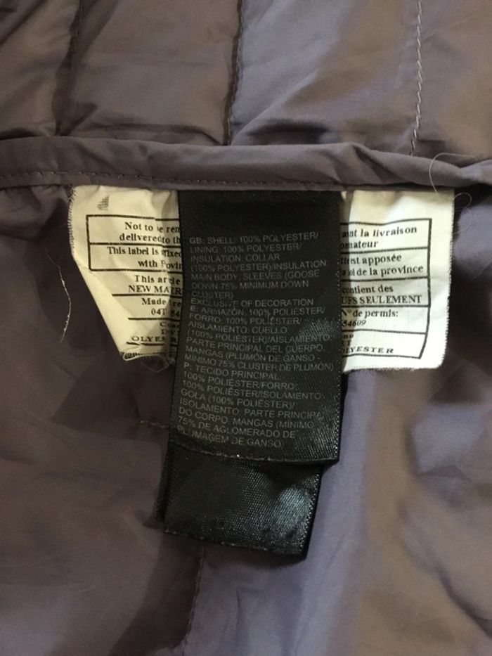 Doudoune légère pour fille The North Face violet clair taille S (7/8) 087 - photo numéro 14