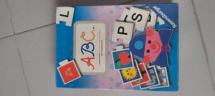 ABC j'apprends toutes les lettres de l'alphabet