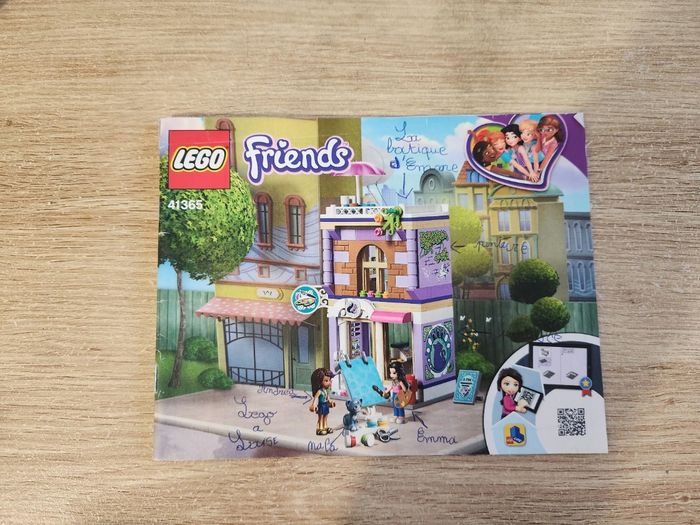 LEGO Friends 41365 – Atelier d’artiste d’Emma – Complet - photo numéro 3