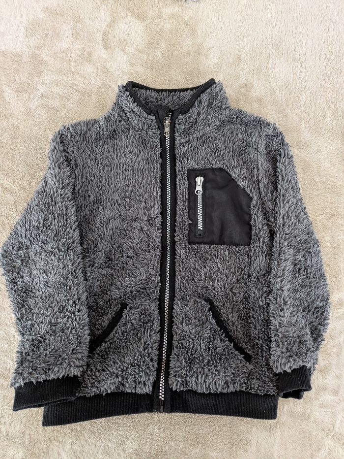 Veste Polaire Tissaia Effet "Moumoute