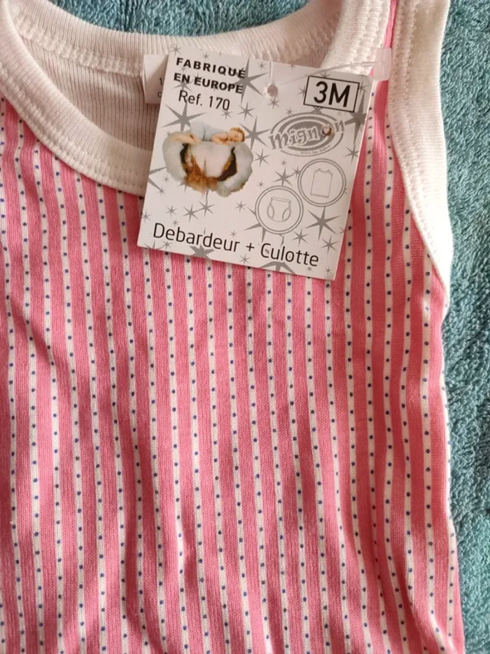 Débardeur et culotte fille - photo numéro 3