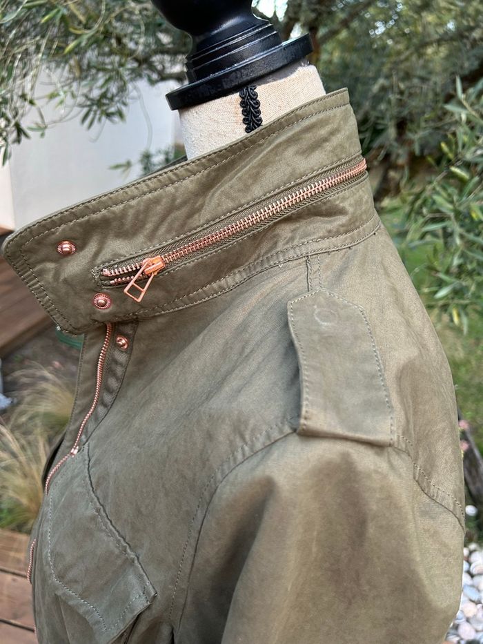 Veste parka  kaki - photo numéro 2