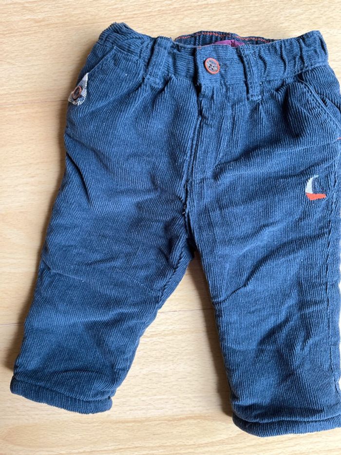 pantalon velours sergent major 6 mois