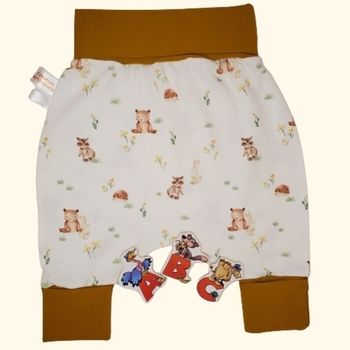 Douce forêt - Pantalon évolutif 100% Jersey - 0-3 mois