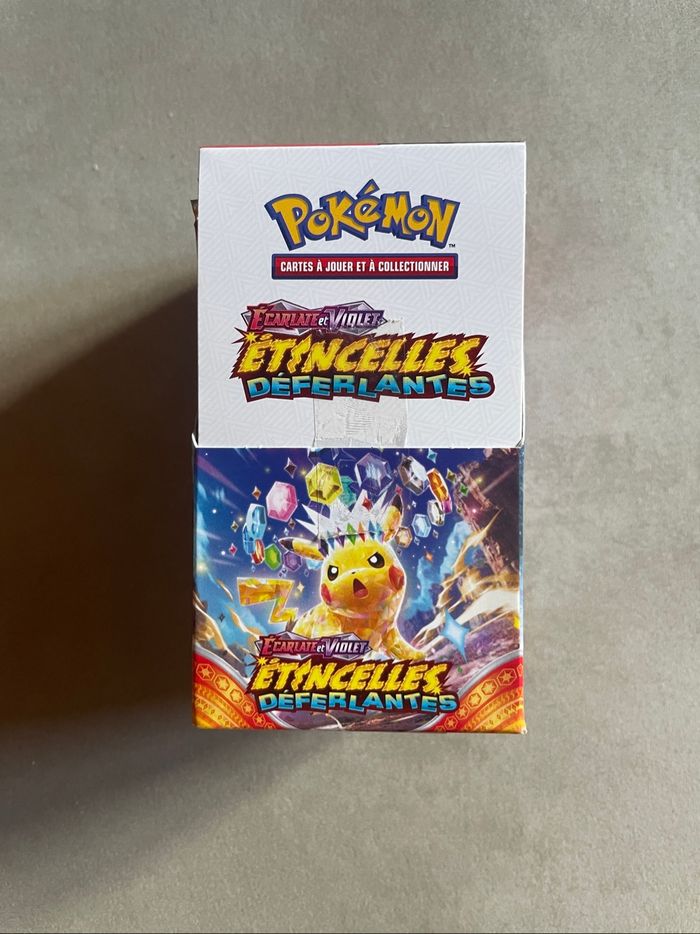 Pokémon Demi display EV8 scellage scotch