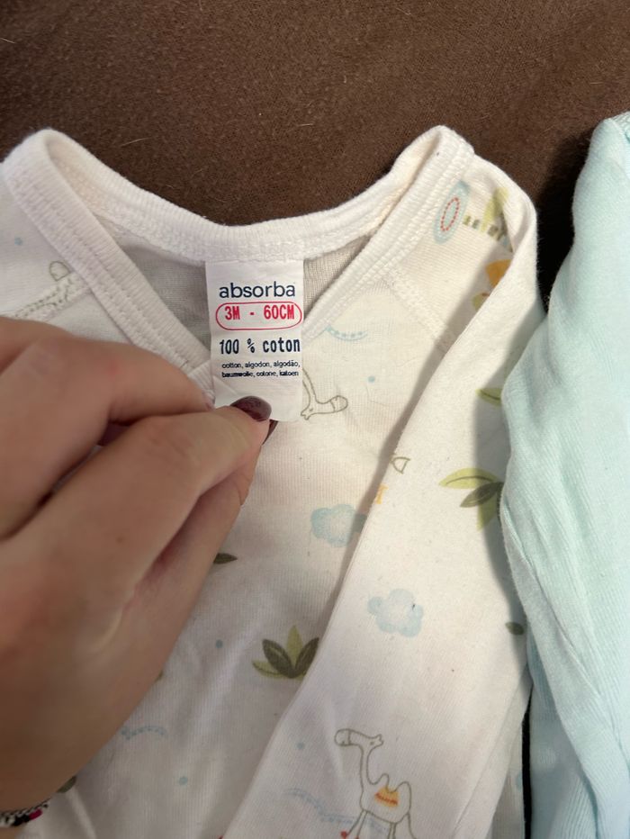 Bodys bébé garçon - photo numéro 2