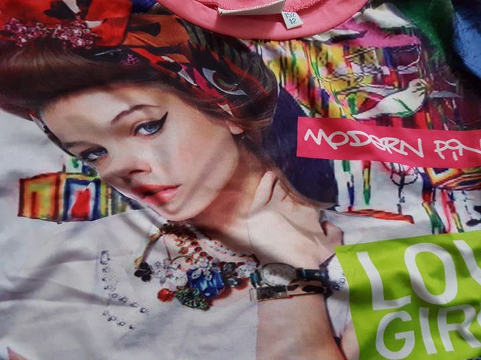 Tee shirt manches courtes pour fille 12 ans - photo numéro 2