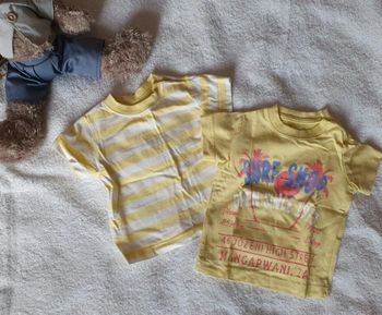 Lot 2 T-shirt 3 mois