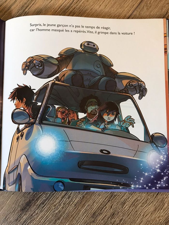 Livre Disney Les nouveaux héros - photo numéro 3