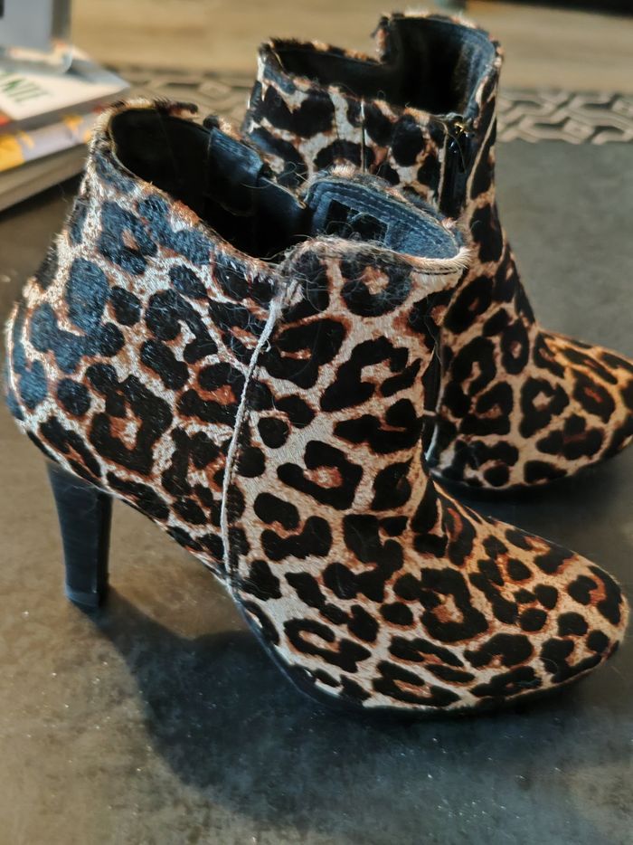 Bottines très mode leopard - photo numéro 3