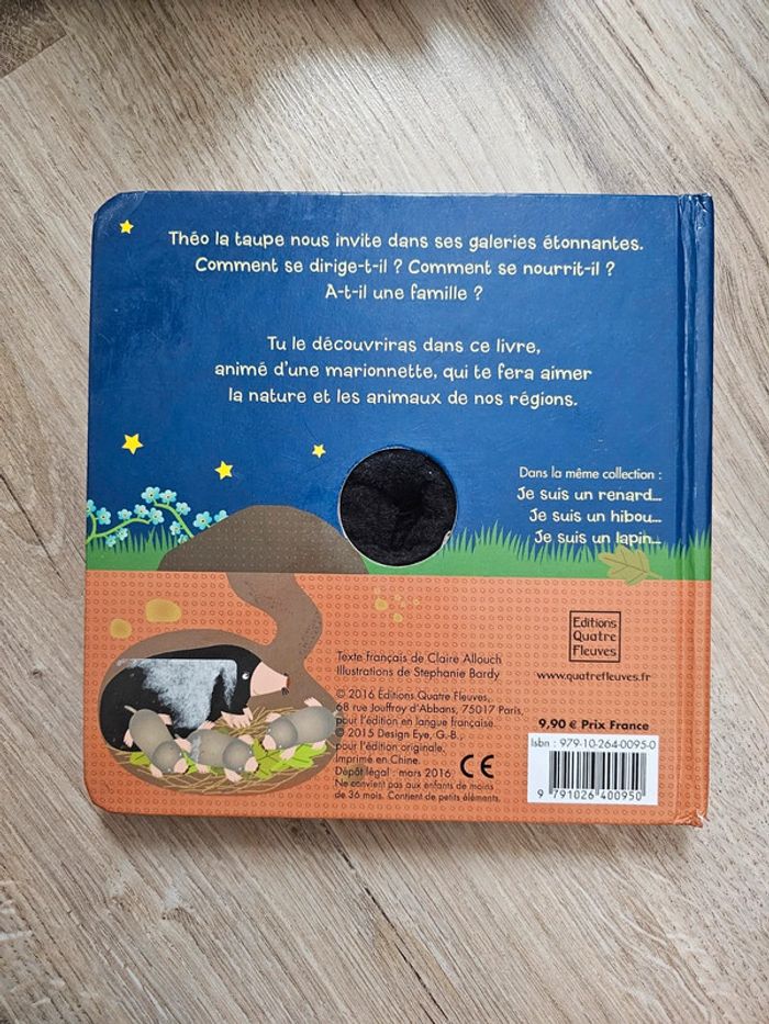 Livre je suis une taupe - photo numéro 2