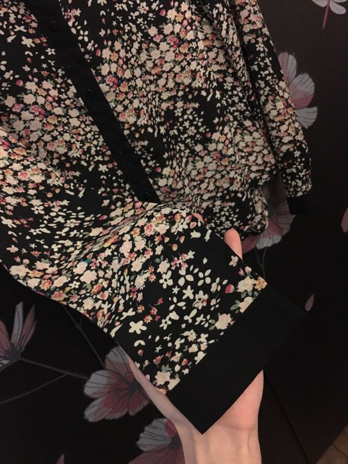 Chemise fleurs XS - photo numéro 3
