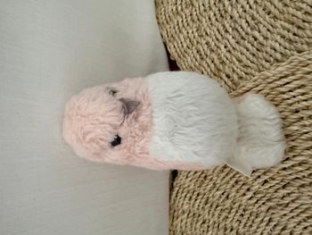 peluche avec son d'oiseau vintage