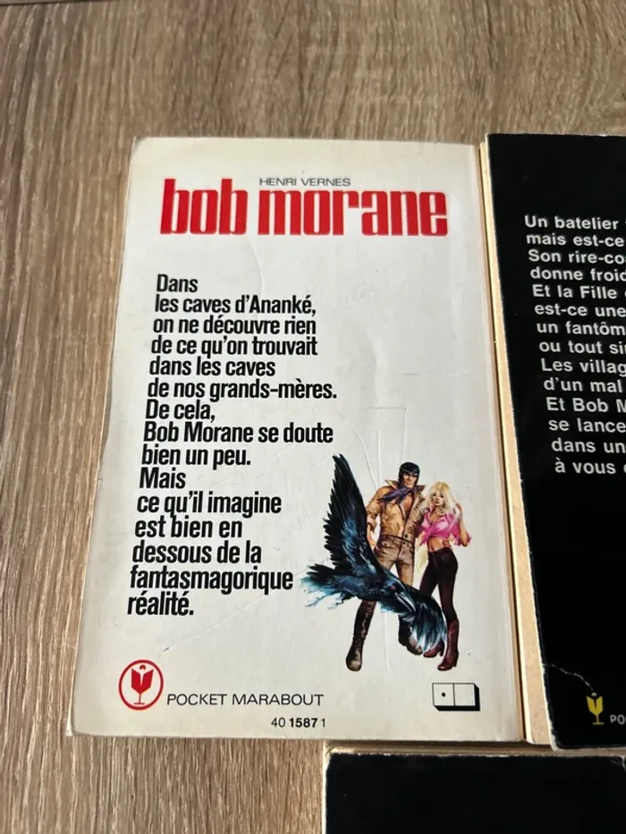 Lot 5 livres Bob Morane - Éditions anciennes Marabout (années 60-70) - photo numéro 12