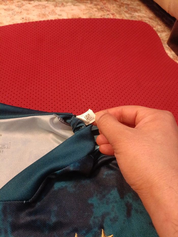 Maillot de foot Argentine, Adidas Authentique Officiel taille Adulte M - photo numéro 5