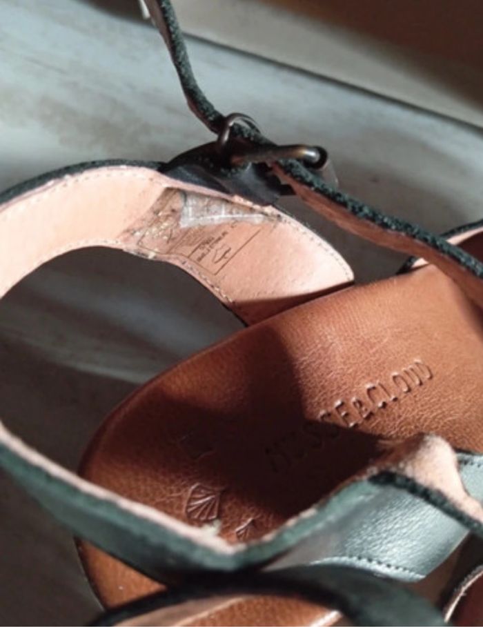 Talon compensées en cuir - photo numéro 6