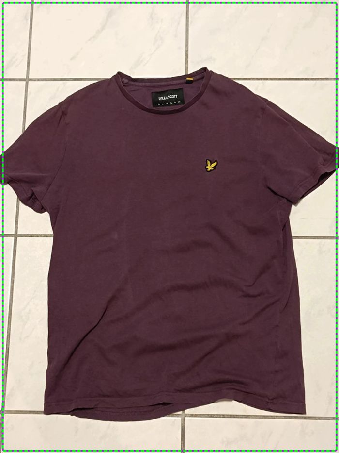 T-shirt Lyle & Scott violet taille L