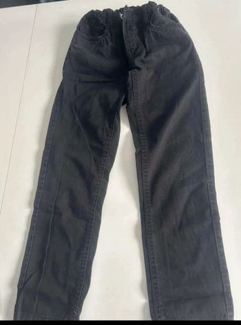 Jeans noir  taille 9 ans  la  halle