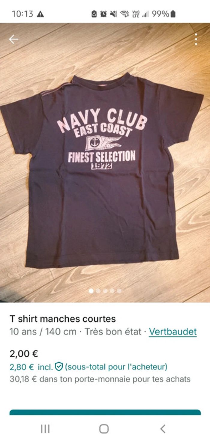 Lot 11 t shirts et polos manches courtes - photo numéro 3