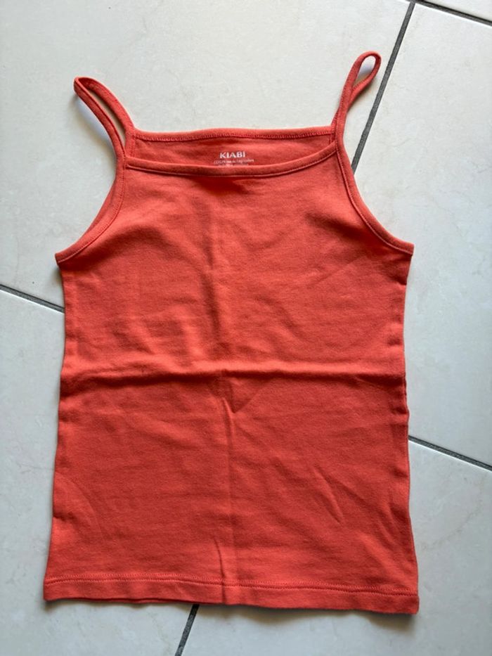 Debardeur kiabi orange