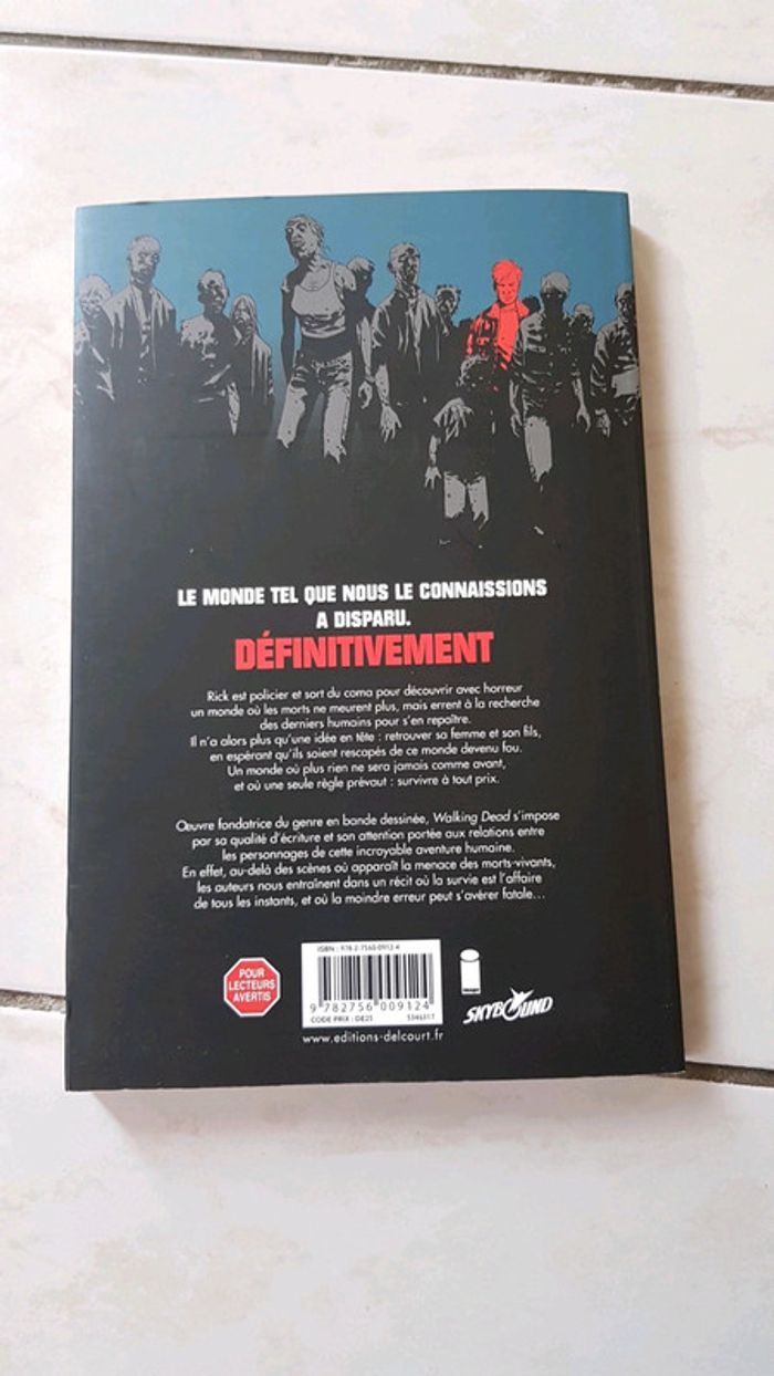 BD the walking dead tome 1 - photo numéro 3