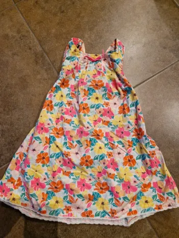 Robe colorée - 4 ans