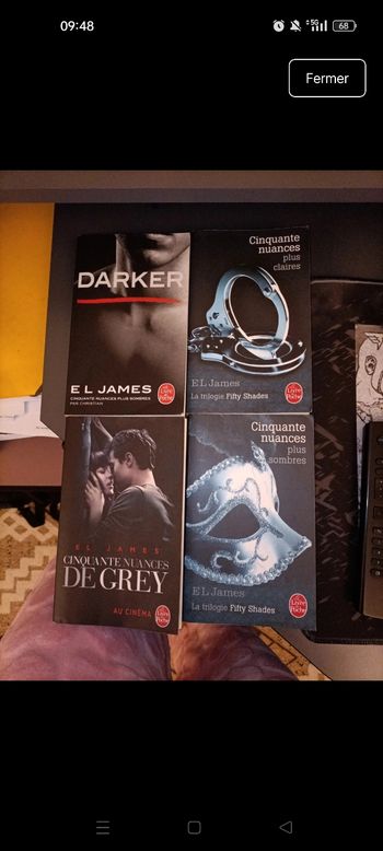 Livres 50 nuances de Grey