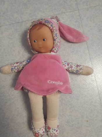 Poupee chiffon corolle miss rose